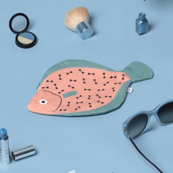 値上げ前価格 おさかなポーチ カレイ DON FISHER ドンフィッシャー TURBOT お魚ポー...