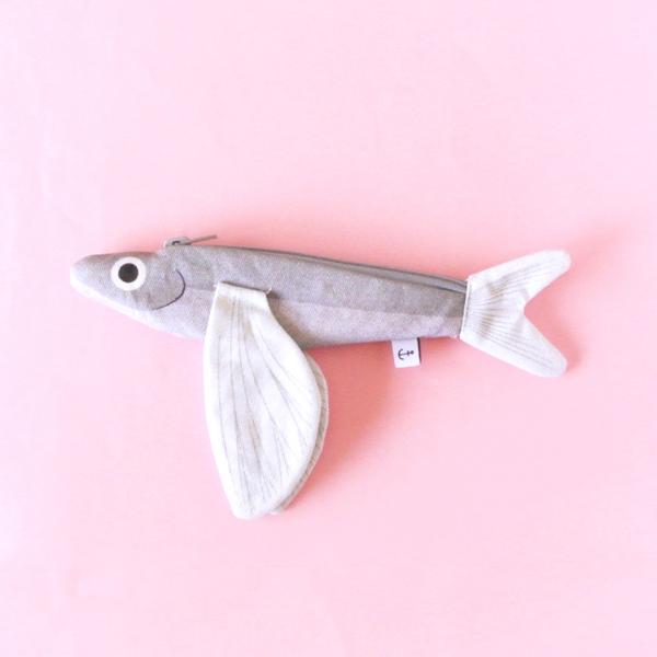 販売終了■おさかなポーチ(防水) トビウオ DON FISHER ドンフィッシャー FLYING F...