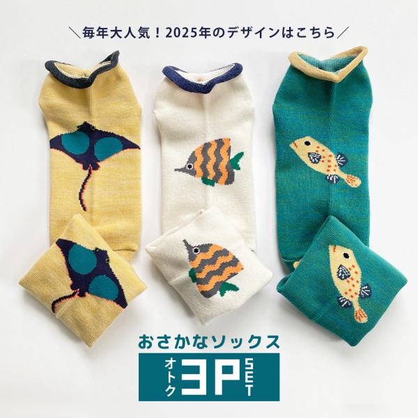 販売終了■靴下 3Pセット アンクルソックス 22-25cm 送料200円 1万円以上送料無料