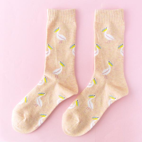 再入荷 靴下 モモイロペリカン 23-25cm Mサイズ レディース Miita ミータ 送料200...