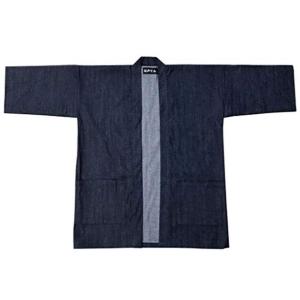 江戸てん羽織 はっぴ 上着 日本製生地 洗える 和風カーディガン