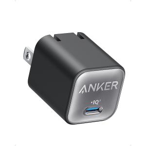 アンカー Anker 511 ブラック Charger 充電器 コンセント (Nano 3, 30W) 送料無料 並行輸入｜aoderi