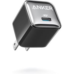 アンカー Anker 511 ブラック Charger 充電器 コンセント 20W (Nano Pro) 送料無料 並行輸入｜aoderi