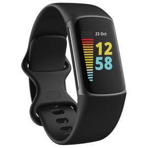 [アウトレット]Fitbit charge5 フィットビット チャージ5 睡眠 管理 防水 フィットネス 防汗 歩数計 スマートウォッチ 送料無料 ブラック｜aoderi