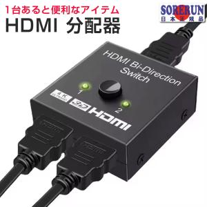 HDMI 切り替えスイッチ ２口 ２in１  ２ポート ４K 送料無料｜aoderi