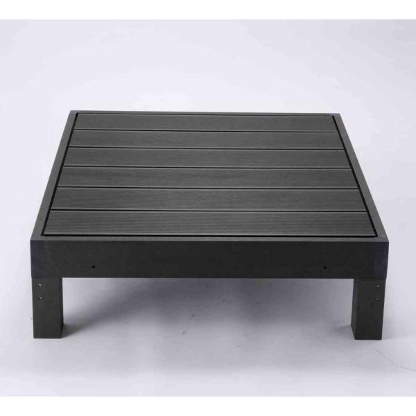 人口木縁台 本体ブラック×３ 家具 インテリア 4573321192786 HP-900-3（BK）...
