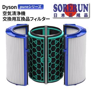 Dyson ダイソン 空気清浄機 交換用 フィルター DP04 TP04 HP04 TP05 HP05 用 互換 フィルター グラスHEPAフィルター 活性炭フィルター 非純正 送料無料｜aoderi
