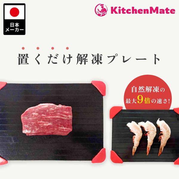 解凍プレート 正規品 Mサイズ 解凍 プレート 急速解凍　冷解食品解凍　家庭用 自然解凍 急速 解凍...