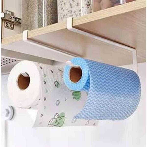 キッチンペーパー ラック ロールホルダー 3個 ハンギング 引っ掛け 収納 キッチンまわり タオルハ...
