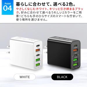 タイプC USB コンセント 急速充電器 20...の詳細画像4