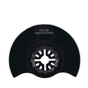 マルチツール替刃 先端替刃君 S-HCS88 扇形 木プラボード  マキタ 日立 先端工具　カットソー　ブレード　送料無料 国内正規品｜aoderi