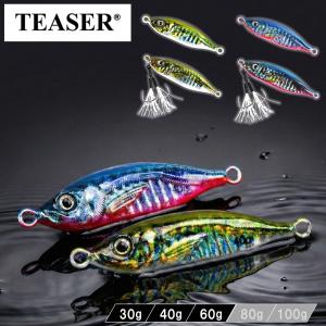 メタルジグ エビ SLJ 13g 28g 40g ピンク スーパー ライト ジギング