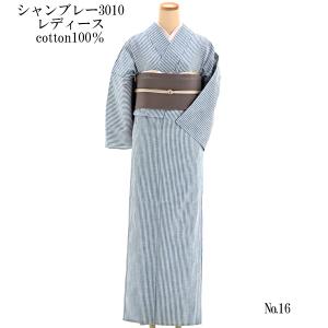 夏きもの 両面 反物 綿 無形文化財長板藍染 初山一之助 三勝染 紅葉