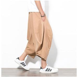 ワイドパンツ サルエルパンツ メンズ アラジン...の詳細画像4