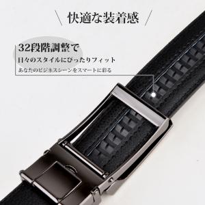 ベルト メンズ 穴なし 本革 メンズベルト 3...の詳細画像5