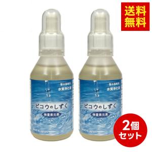 ビコウのしずく 100ml入り 2本セット 整水器 ミネラル水 ミネラルウォーター Bikouのしずく Water 生命水 ミネラル生活 浄｜aoidou-y