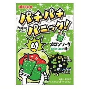はちよん atrion アトリオン パチパチパニック メロンソーダ味（40個） サイダー