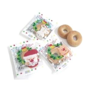 プチドーナツビスケット クリスマスバージョン 100入 駄菓子 おやつ 子供会 景品 お祭り くじ引き 縁日