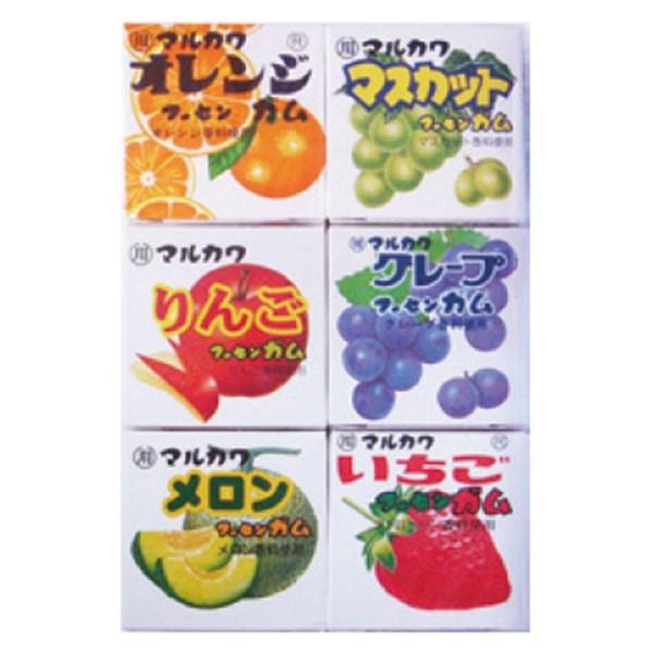 フルーツ６マーブルガム １５入　駄菓子 子供会 景品 お祭り くじ引き 縁日