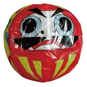 紙フーセン だるま４号 １枚　景品 おもちゃ 子供会 お祭り くじ引き 縁日 お子様ランチ