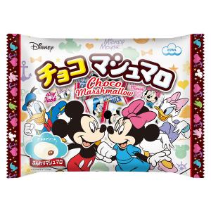 ディズニーチョコマシュマロ１２０ｇ（目安個数２８個）　駄菓子 子供会 景品 お祭り くじ引き 縁日｜aoigangu