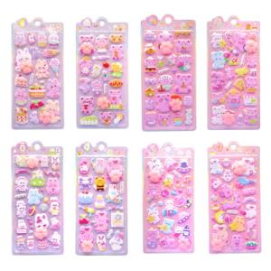 ぷにぷにクリアシール 12枚入 景品 おもちゃ 子供会 お祭り くじ引き