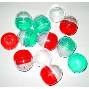 カプセル（半カラー）φ６５mm（カプセルのみ） １個　景品 おもちゃ 子供会 お祭り くじ引き 縁日 お子様ランチ