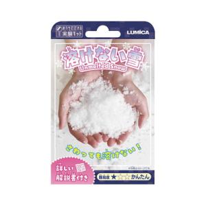 おうちでできる実験キット 溶けない雪 12入 特...の商品画像