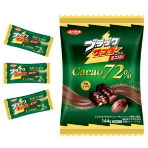ブラックサンダー ブラックサンダーミニバーCacao72% チョコ