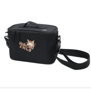 わちふぃーるど（WachiField） わらいねこお財布ポシェット 黒 ダヤン