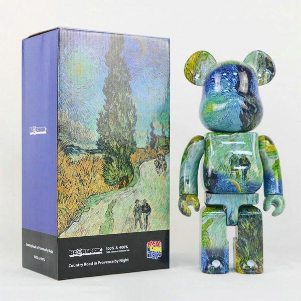 BE@RBRICK ベアブリック　bearbrick 熊 BEAR ゴッホ 5.0 プロヴァンス フ...