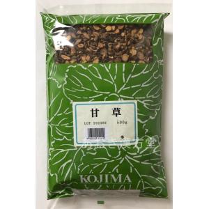 炙甘草 ○切　500g　小島漢方　しゃかんぞう シャカンゾウ