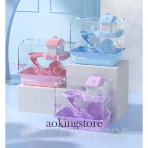 ハムスター用品 ハムスターケージ 小動物用ケージ ケージ 広いハウス 小動物小屋 籠 かご 飼育 大きい 透明 滑り止め 掃除しやすい 贅沢セット Pae8 Infit Store2 通販 Yahoo ショッピング