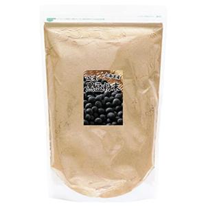 自然健康社 黒豆粉末 1kg きな粉 きなこ 国産 無添加 業務用