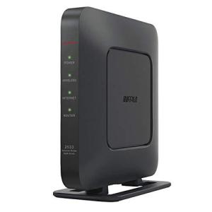 BUFFALO WiFi 無線LAN ルーター WSR-2533DHPL2/NB 11ac ac2600 1733+800Mbps IPv6対応 デュ