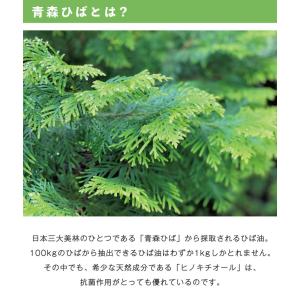 ナノヒバオイル 100ml 青森 ひば 抗菌 ...の詳細画像2
