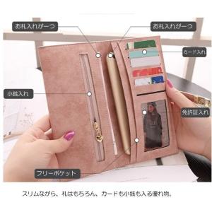 長財布 レディース 財布 コンパクト 薄型 新...の詳細画像5