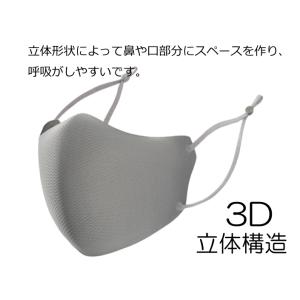 [3枚入り]マスク 大きめ 男女兼用 息がしや...の詳細画像3