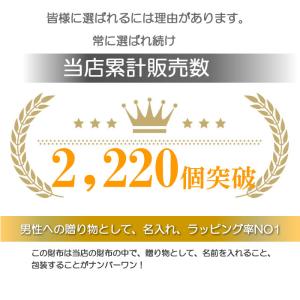 本革財布 メンズ用 スキミング防二つ折り財布 ...の詳細画像1