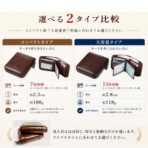 超PayPay祭 財布 メンズ 二つ折り 本革...の詳細画像4