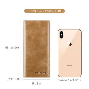極薄1cm 軽量 本革 長財布 メンズ 超軽量...の詳細画像3