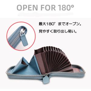 財布 カードケース ミニ 本革 じゃばら コン...の詳細画像5