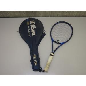 Wilson　硬式テニスラケット　ProStaff 5.2 Stretch　FLAT BEAM　ケース付き　ウィルソン　TENNIS　ラケット　ブルー　青｜aone