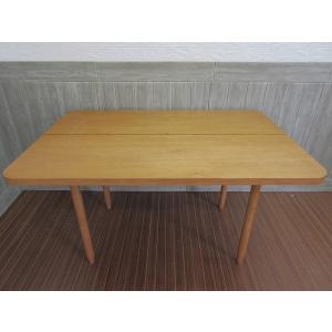 【中古】　ウニコ　ダイニングテーブル　ワイス　ナチュラル　unico　WYTHE　木製　食卓　長方形...