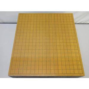 【中古】足付き碁盤 6寸 19路盤 カバー付き...の詳細画像1