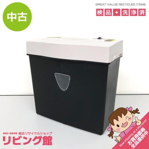 【中古】　オーロラクラブ シュレッダー AS382C ブラック A4 3枚 AURORACLUB 電...