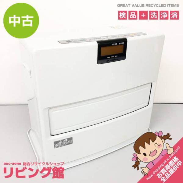 【中古】 コロナ 石油ファンヒーター FH-EX7315BY 〜26畳 ホワイト系 シャッター付き ...