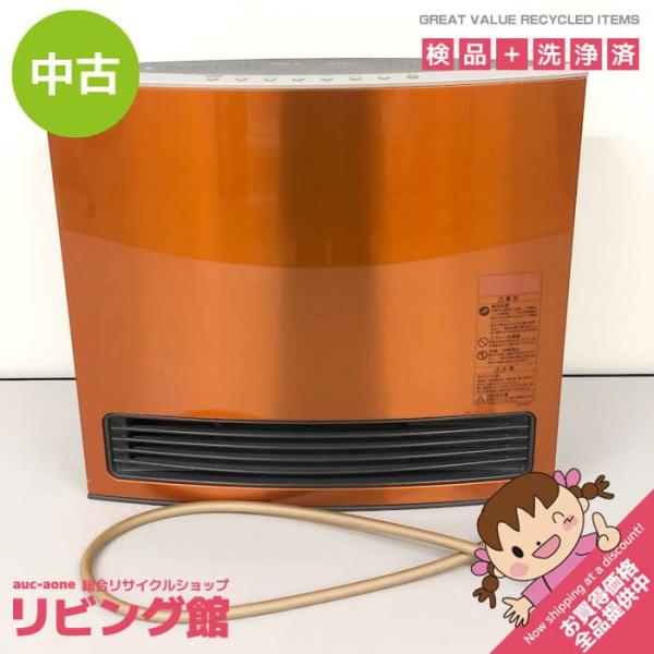 【中古】 ノーリツ ガスファンヒーター GFH-4003D-D1 オレンジ 都市ガス 12A 13A...