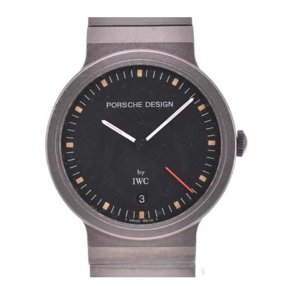 【IWC】IWC ポルシェデザイン チタン デイト クォーツ メンズ H#103033
