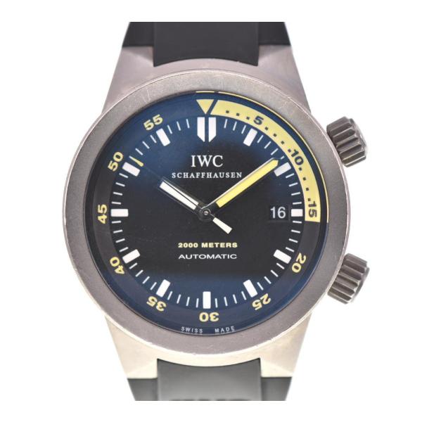 ☆良品【IWC】IWC アクアタイマー オートマティック 2000 チタン/ラバー IW353804...